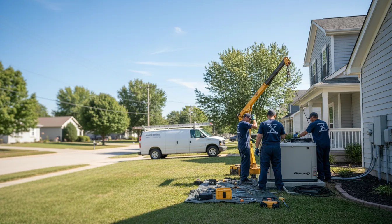 Generator Installation in Coolidge, KS near me